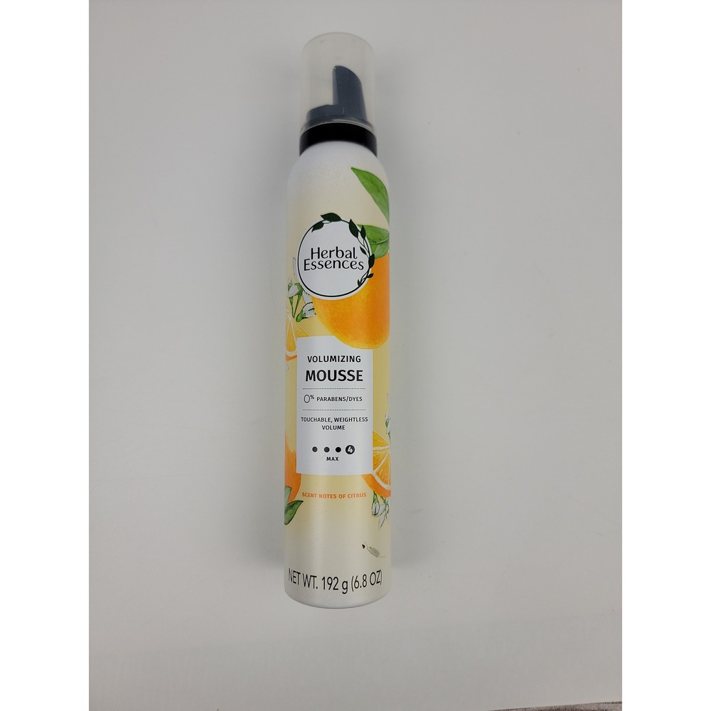 Herbal Essences Volumizing Mousse Citrus Scent 6.8oz Level 4 Max Hold 192g